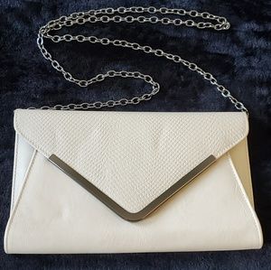 Aldo Cream Clutch